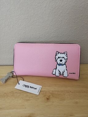 Marc Tetro Dog Zip Wallet